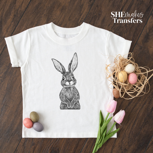 Sketched bunny