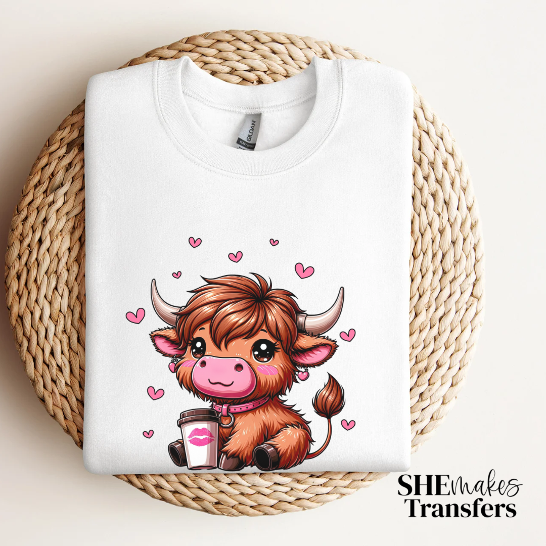 Valentine Cow Cute