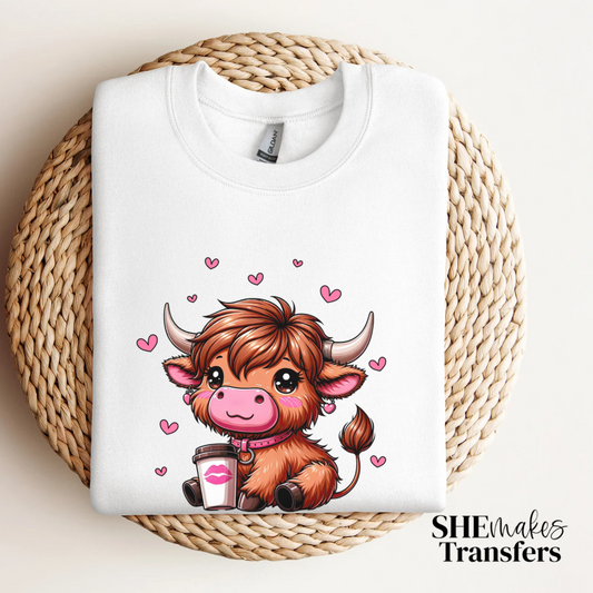 Valentine Cow Cute
