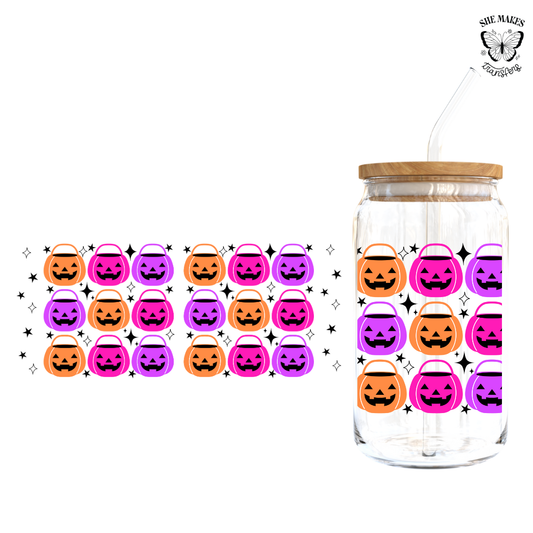 Bright Pumpkins - Full Wrap