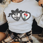 Halloween Mouse Ears & Girl Mouse Black Locket