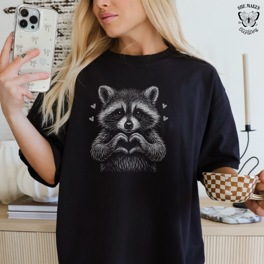 Feral Valentine Raccoon