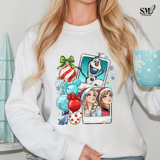 Snowman & Sisters Snapshot
