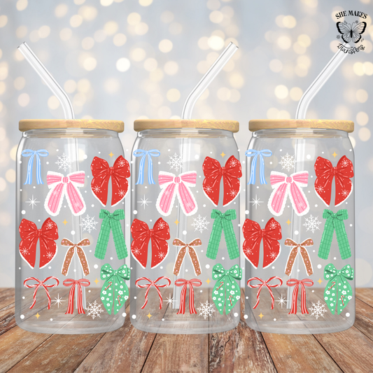 Coquette Christmas Bows - Full Wrap