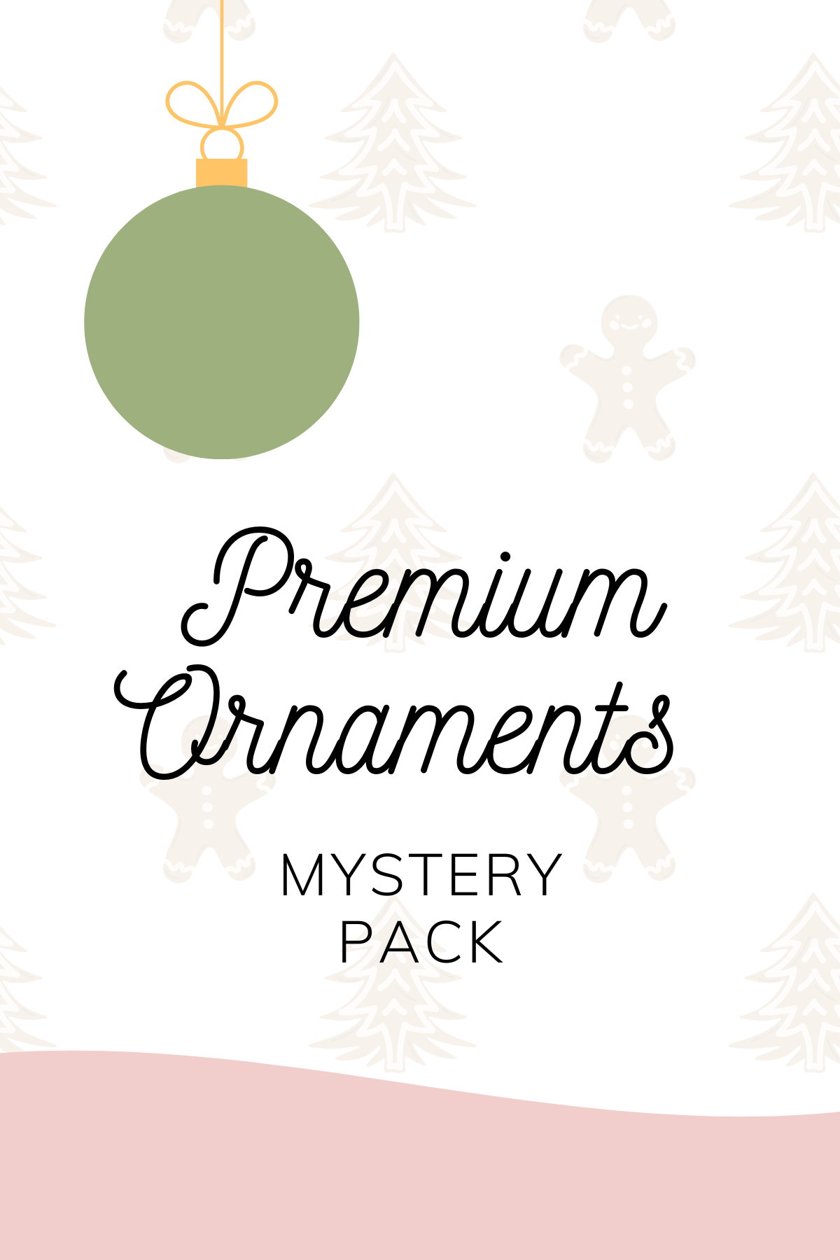 10 Ornament Blanks - PREMIUM Pack (Mystery)