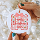 Family Christmas Frame - Ornament Decal