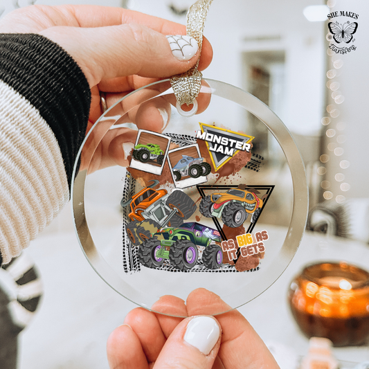 Monster Jam - Ornament Decal