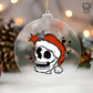 Christmas Hat Skellie - Ornament Decal