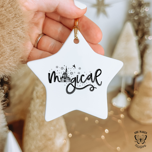 Magical Castle Figure - Ornament Decal
