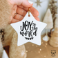 Joy To The World - Ornament Decal