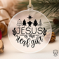 Jesus Is The Real Gift - Ornament Decal