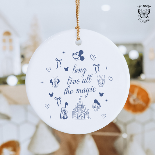 Long Live All The Magic - Ornament Decal