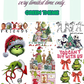 10 Pack of DTF Transfers - GREEN THEME