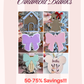 10 Ornament Blanks - PREMIUM Pack (Mystery)
