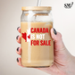 Canada-Not For Sale Canadian Leaf - Cup Decal