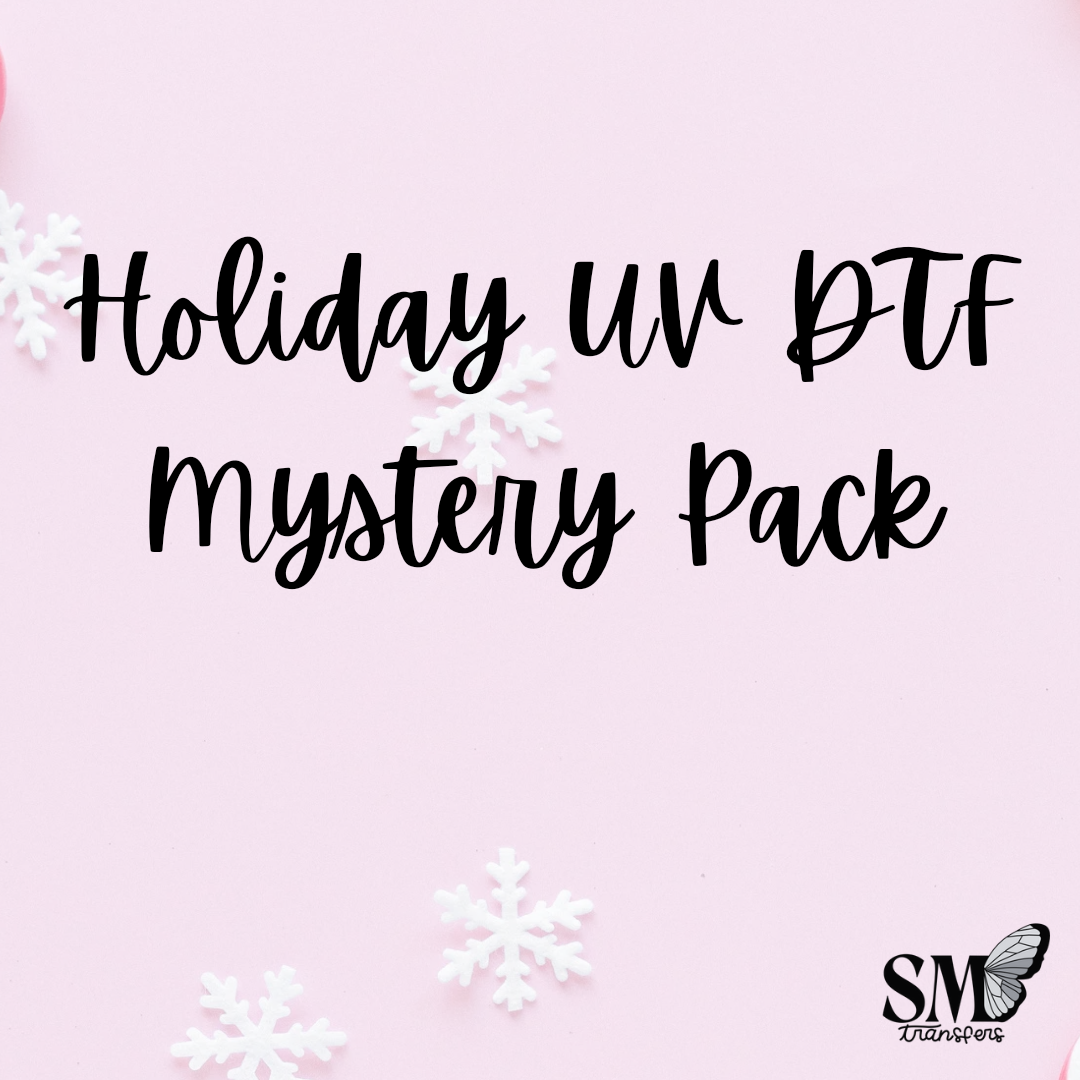 Holiday Winter Mystery Packs (10 UV DTF)