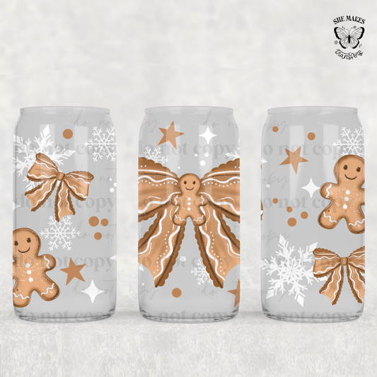 Gingerbread Bow- Full Wrap