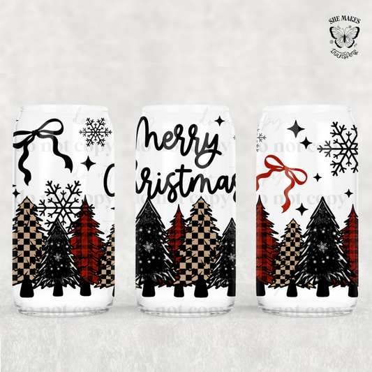 Decorated Trees Row - Full Wrap