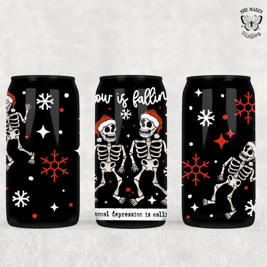 Snow Is Falling Skellies - Full Wrap