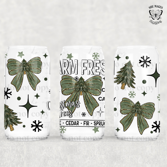 Farm Fresh Trees And Bows - Full Wrap