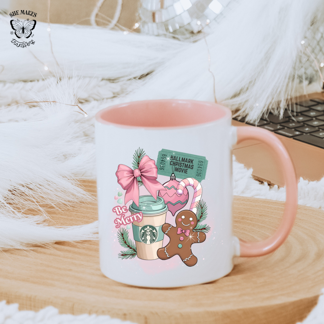 Hallmark Holiday Faves - cup decal