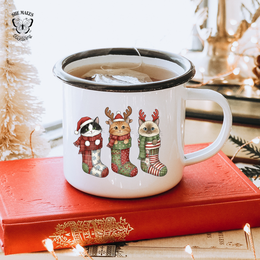 Patchwork Paws - cup decal