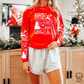 Santa Stop Here - White- with sleeves