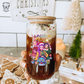Holiday Glitter Girl Squad - cup decal