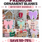 Premium Edition Ornament Blanks - Pack Deal