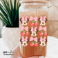 Mouse and strawberry coquette cup decal