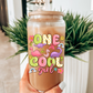 One Cool Girl cup decal