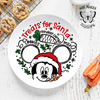 Mouse Treats for Santa in Colours - Santa Tray Decal