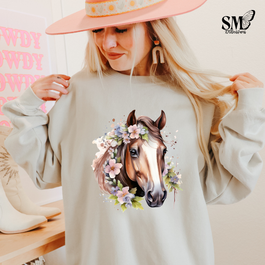 Floral Horse