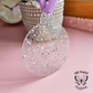 Glitter Round Ornament Blank