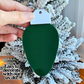 Light Ornament Blank - GREEN