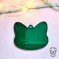 Cat Ears Ornament Blank - GREEN