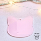 Cat Ears Ornament Blank - PINK
