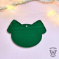Dog Ears Ornament Blank - GREEN