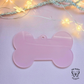 Dog Bone Ornament Blank - PINK