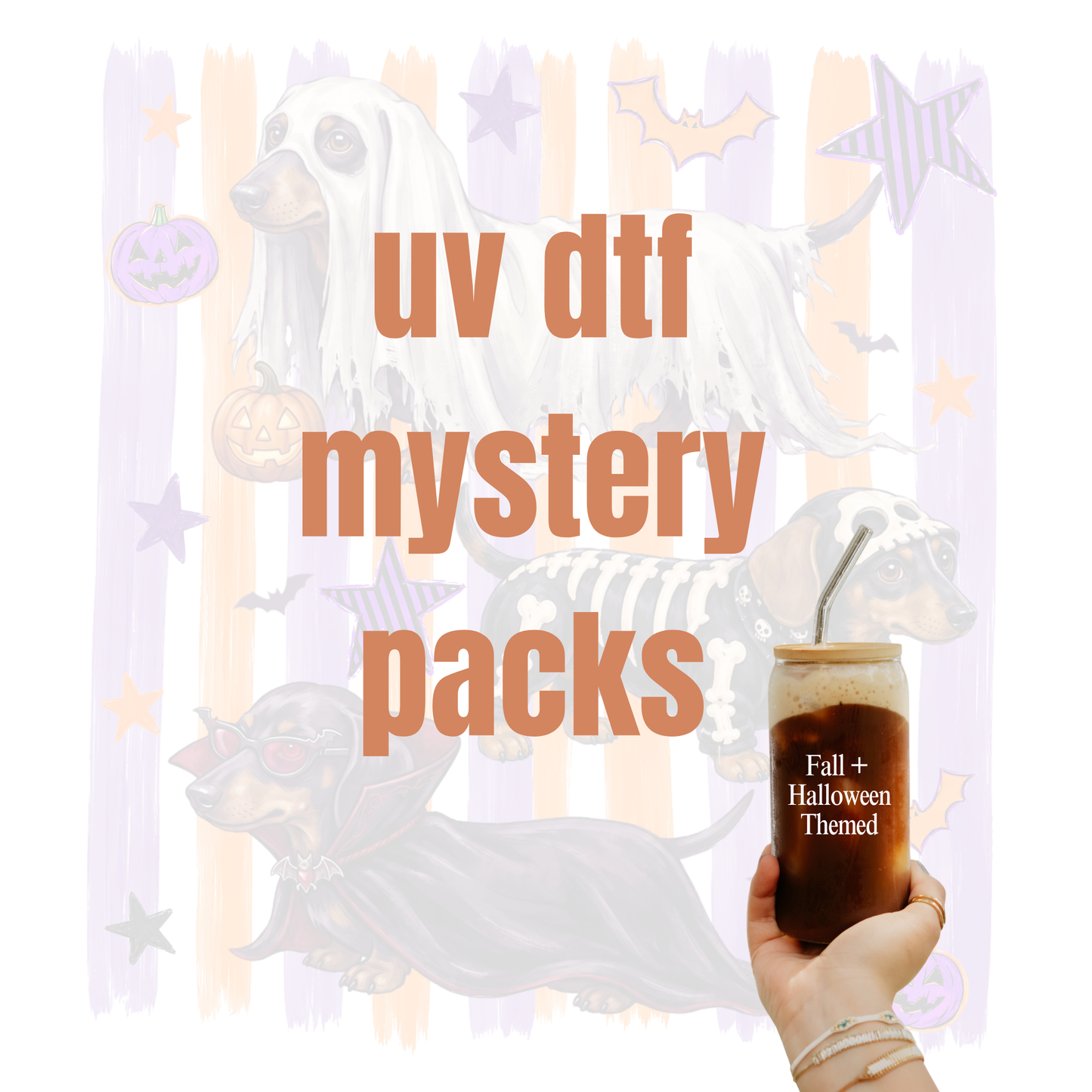 UV DTF Mystery Packs - Fall & Halloween Edition