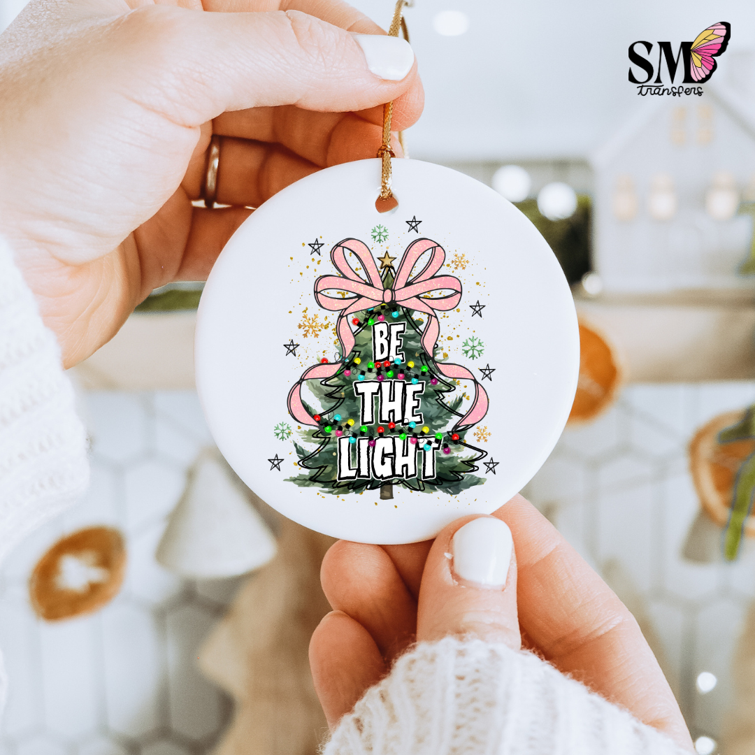 Be The Light - Ornament Decal