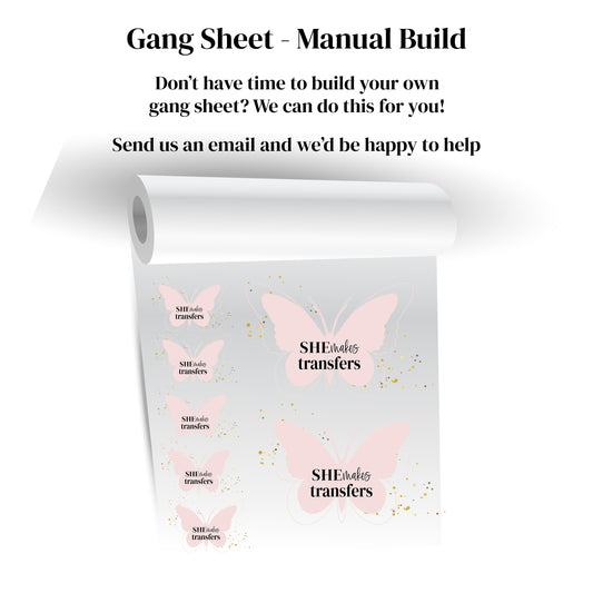 Gang Sheet Editing Fee - built for you!