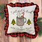 Red Plaid Trim Pillow Cases