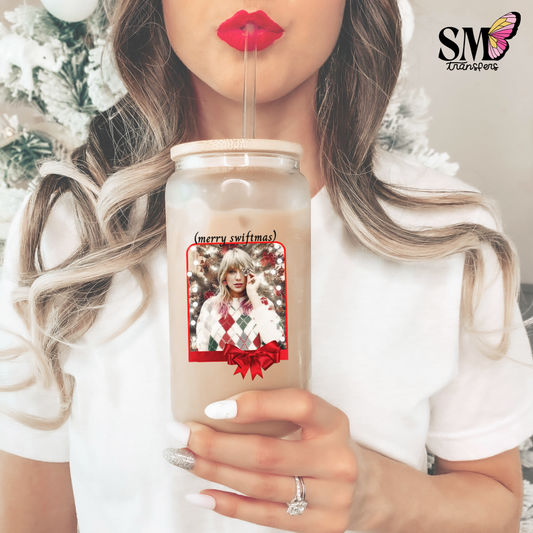 Merry swiftmas cup decal