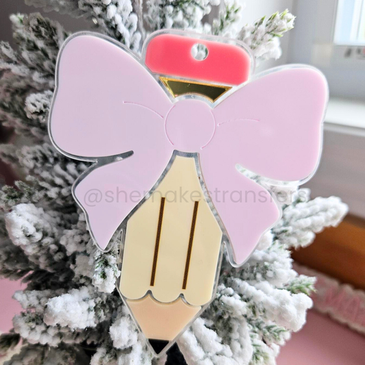 Coquette Pencil Blank - PINK