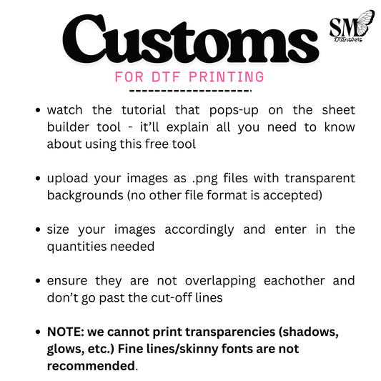 Build Your Own Gang Sheet - Custom DTF Sheet Builder Tool