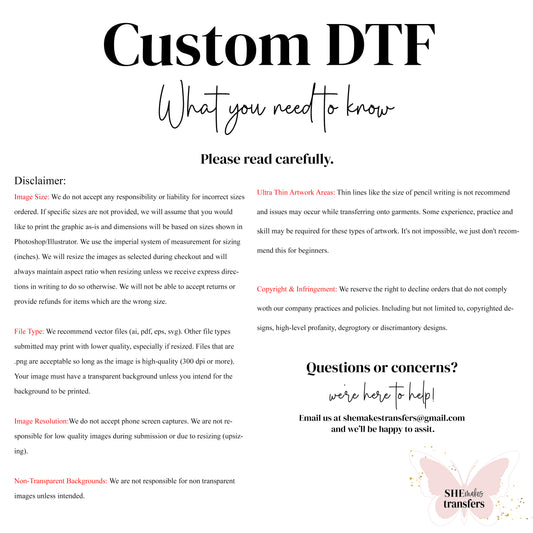 Custom Gang Sheet - 22x24