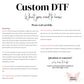 Custom Gang Sheet - 22x60