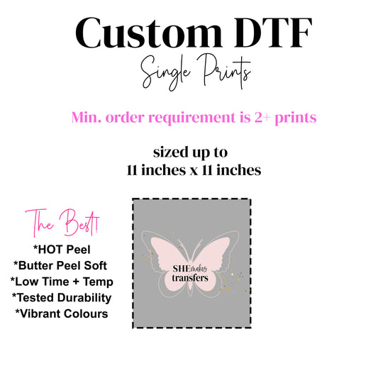 Custom Single Prints - 2 or more prints required..